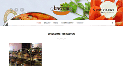 Desktop Screenshot of kadhai.com